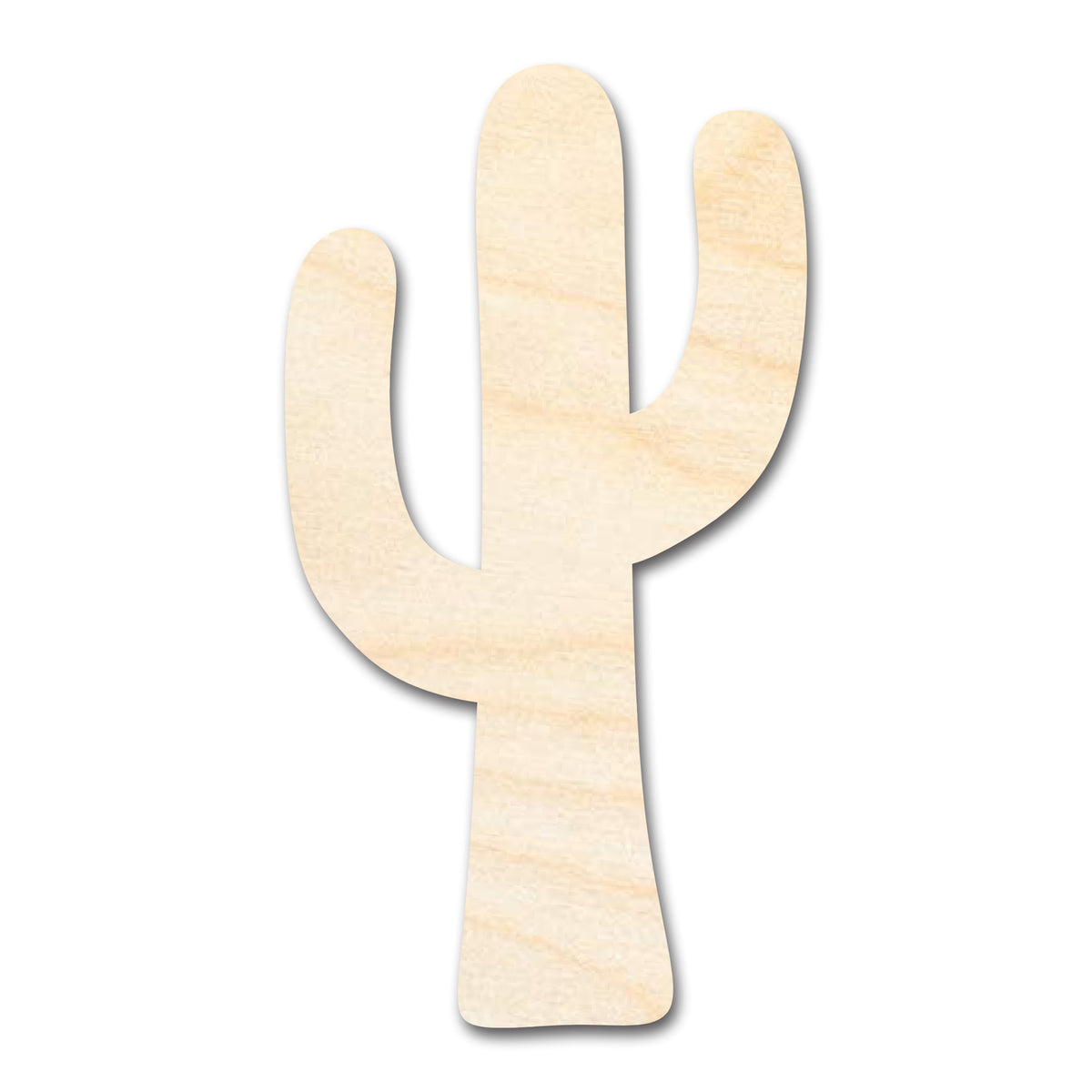 Bigger Better | Wood Cactus Shape