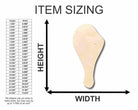 Unfinished Wooden Drumstick Shape - Kitchen - Food - Craft - up to 24" DIY-24 Hour Crafts