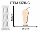 Unfinished Wooden Milkshake Shape - Kitchen - Food - Craft - up to 24" DIY-24 Hour Crafts
