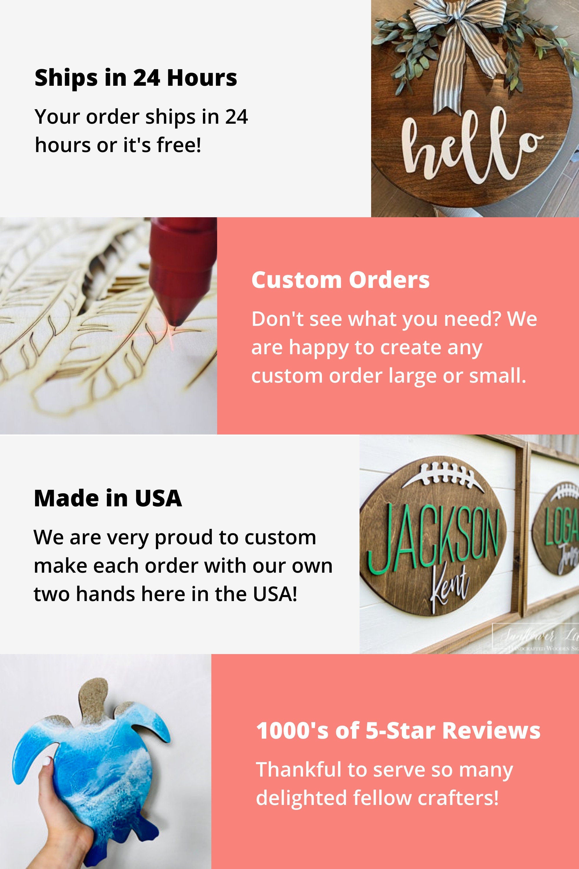 Unfinished Wooden Ukraine Shape - Country - Craft - up to 24" DIY