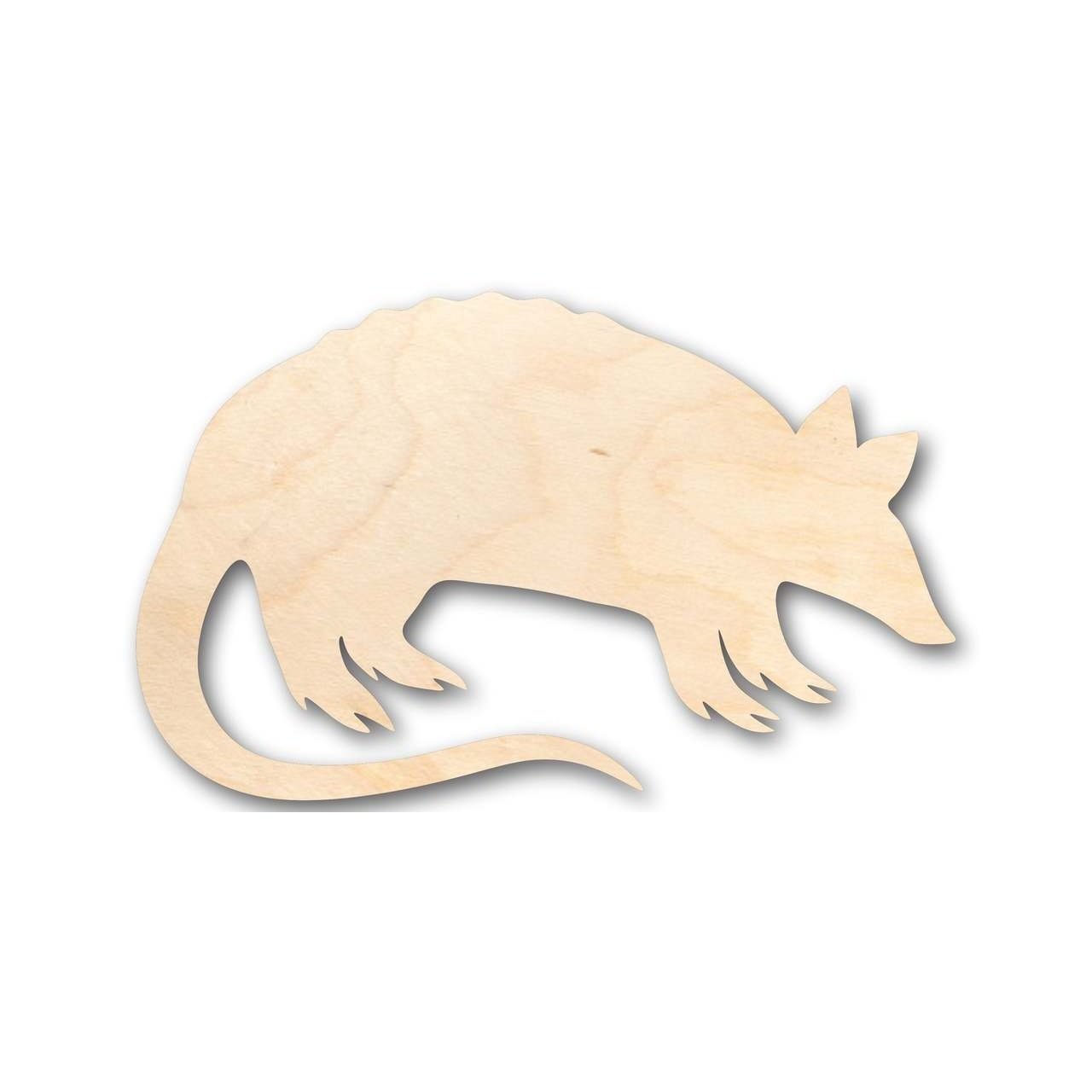 Unfinished Wooden Armadillo Shape - Animal - Craft - up to 24" DIY-24 Hour Crafts