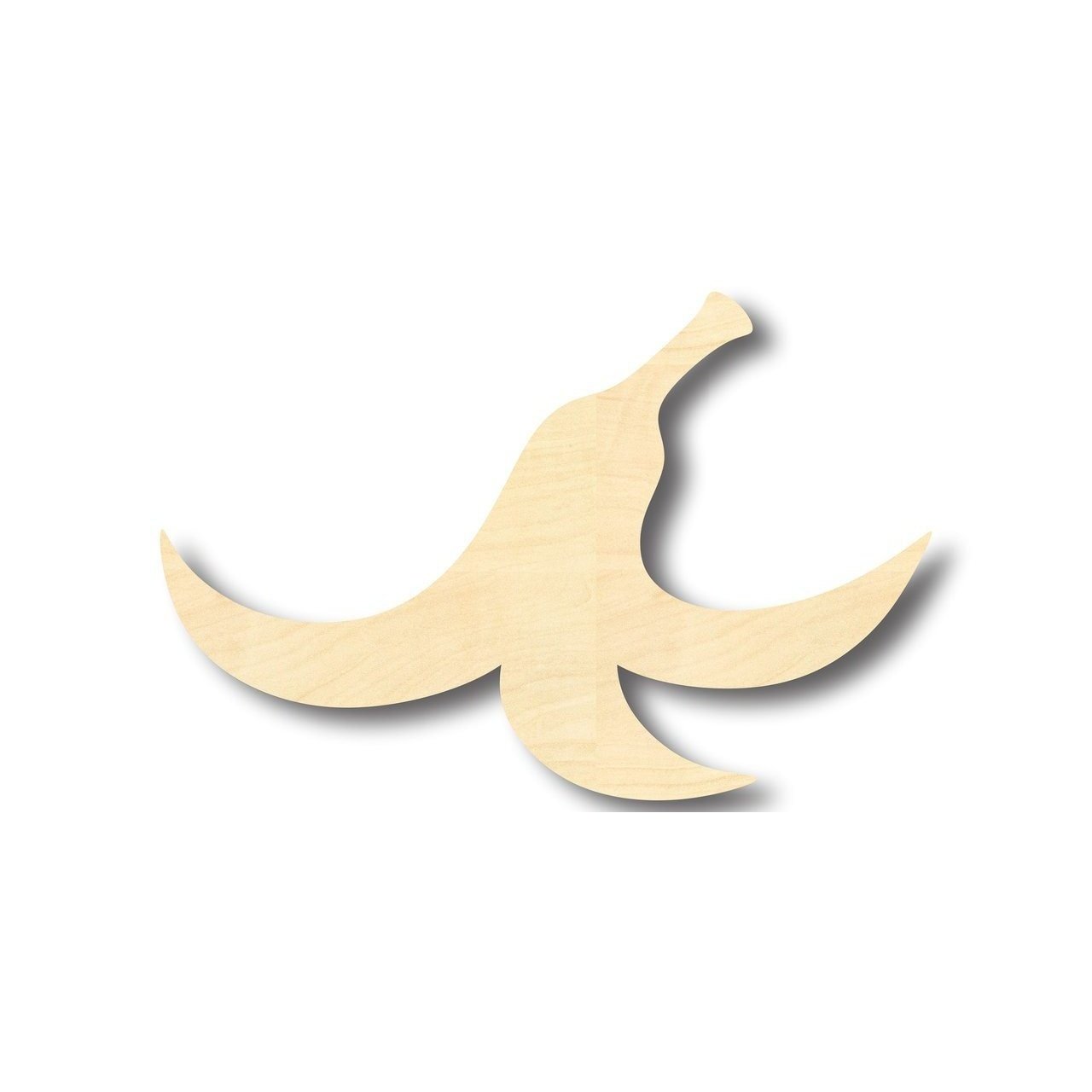 Unfinished Wooden Banana Peel Shape - Fruit - Craft- up to 24" DIY-24 Hour Crafts
