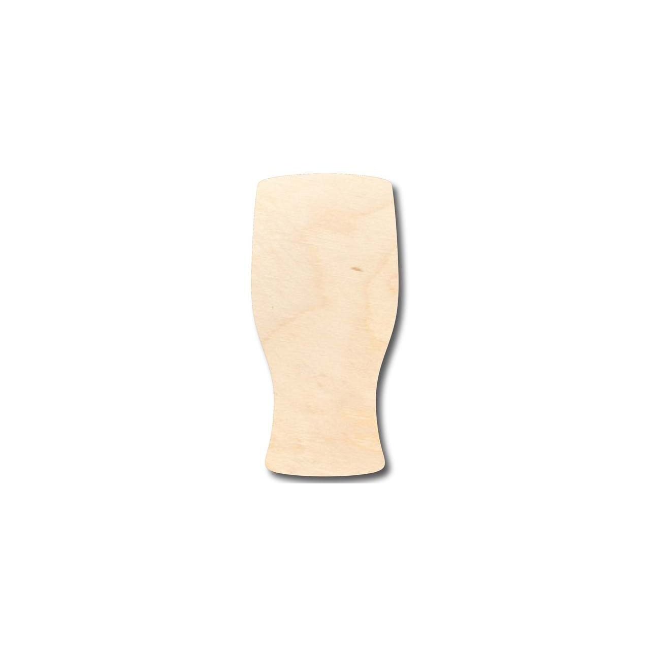 Unfinished Wooden Beer Pint Glass Shape - Bar Decor - Craft - up to 24" DIY-24 Hour Crafts