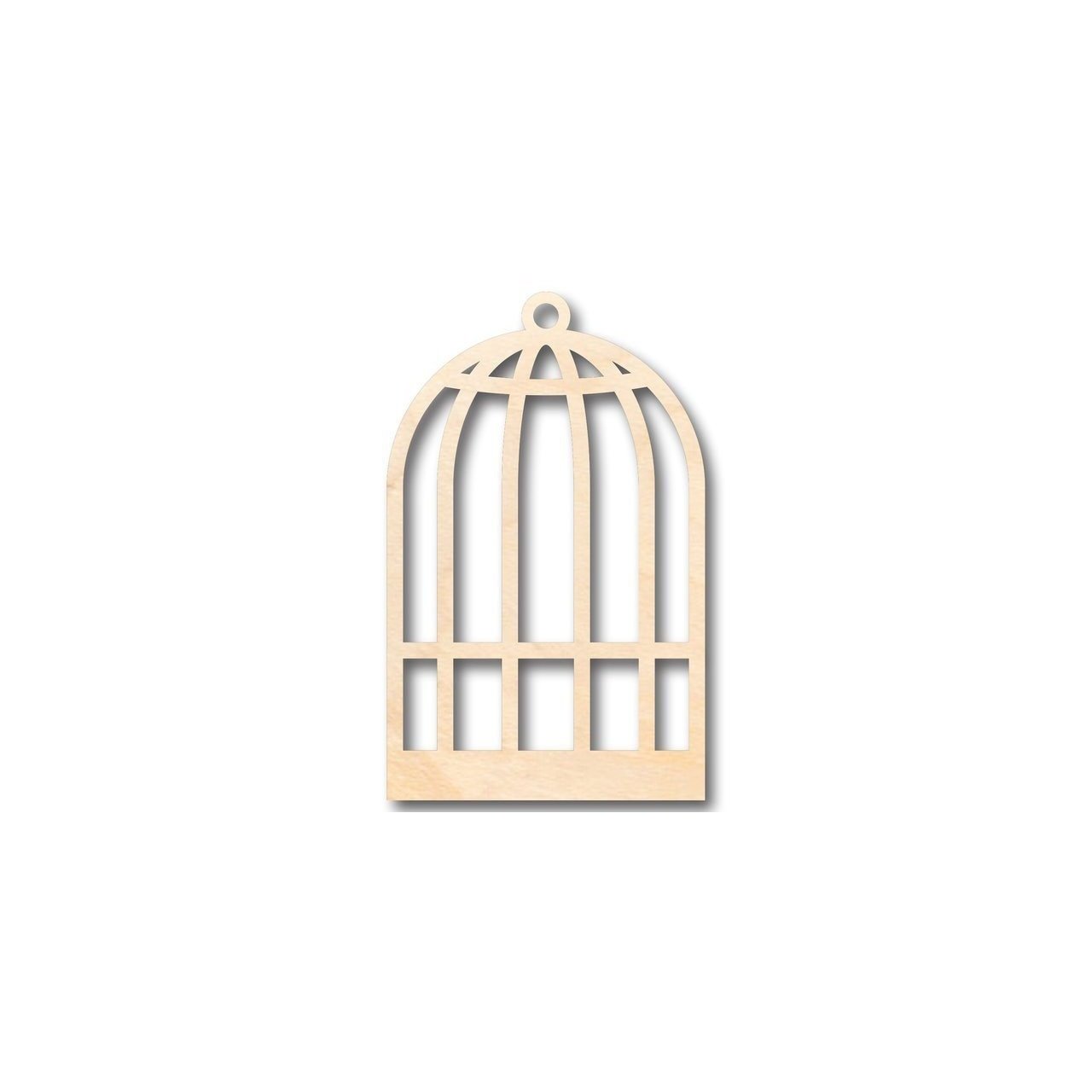 Unfinished Wooden Birdcage Shape - Craft - up to 24" DIY-24 Hour Crafts