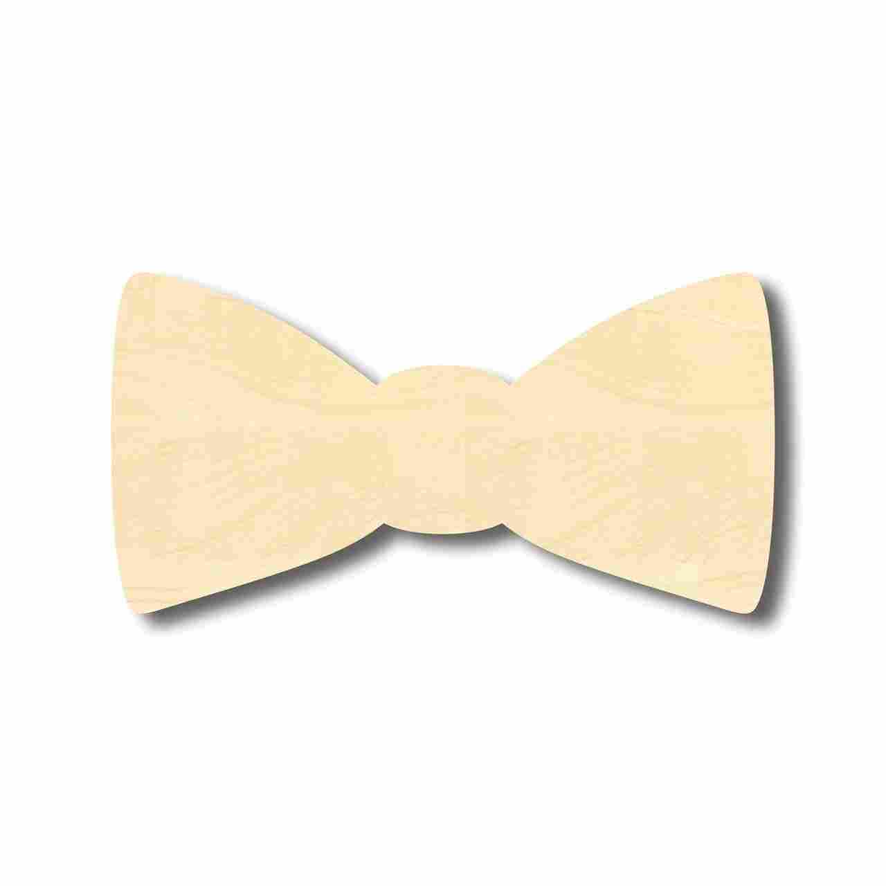 Unfinished Wooden Bow Tie Shape - Groomsmen - Craft - up to 24" DIY-24 Hour Crafts