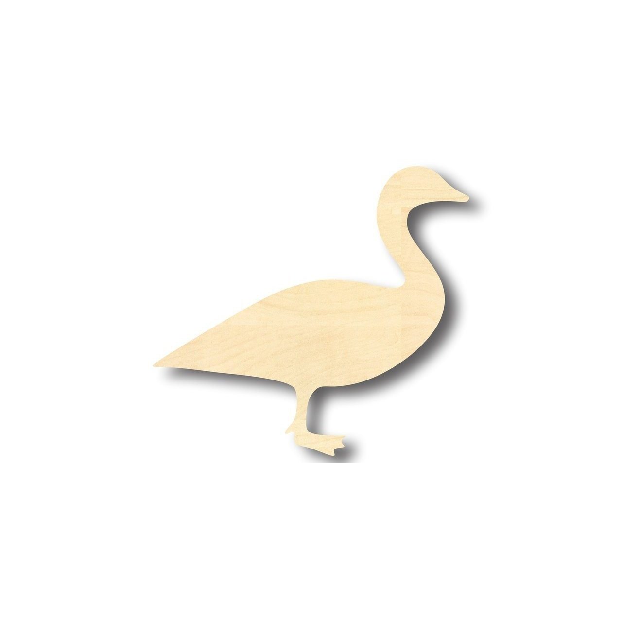 Unfinished Wooden Canadian Goose Shape - Animal - Wildlife - Craft - up to 24" DIY-24 Hour Crafts