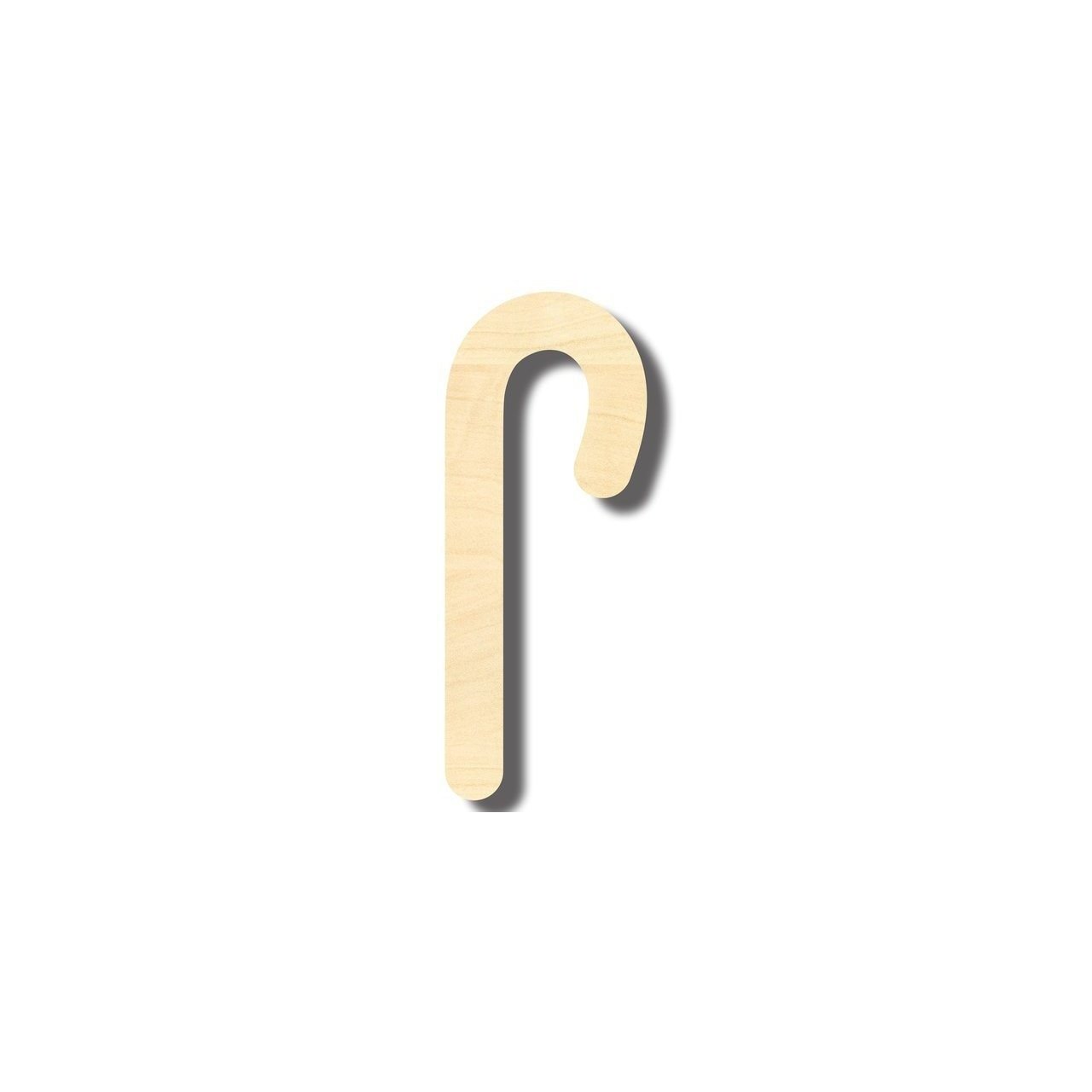 Unfinished Wooden Candy Cane Shape - Christmas - Craft - up to 24" DIY-24 Hour Crafts