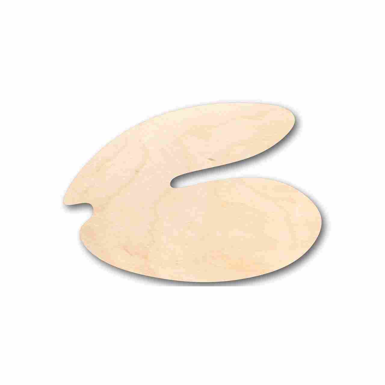 Unfinished Wooden Clam Shape - Ocean - Nursery - Craft - up to 24" DIY-24 Hour Crafts