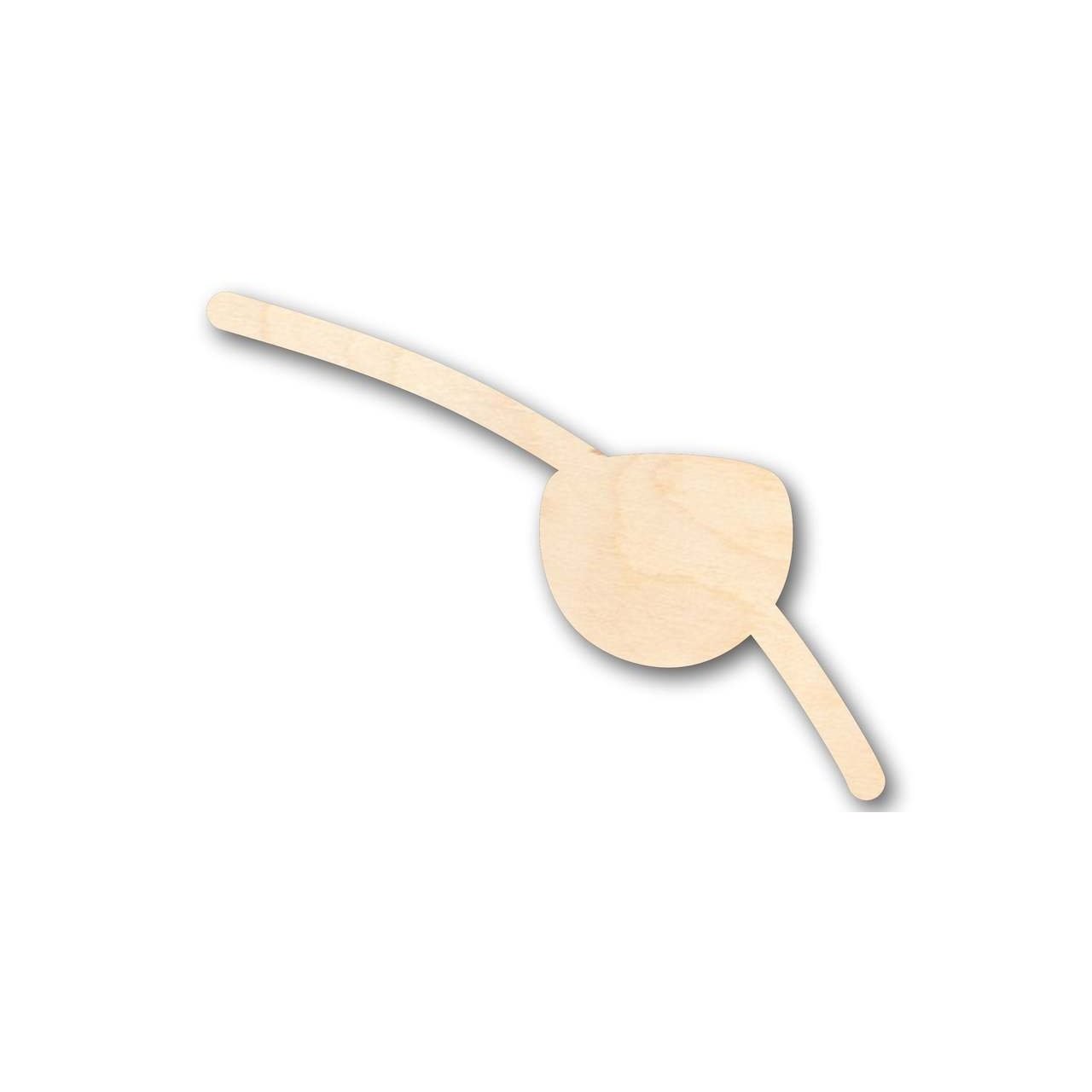 Unfinished Wooden Eyepatch Shape - Pirates - Craft - up to 24" DIY-24 Hour Crafts