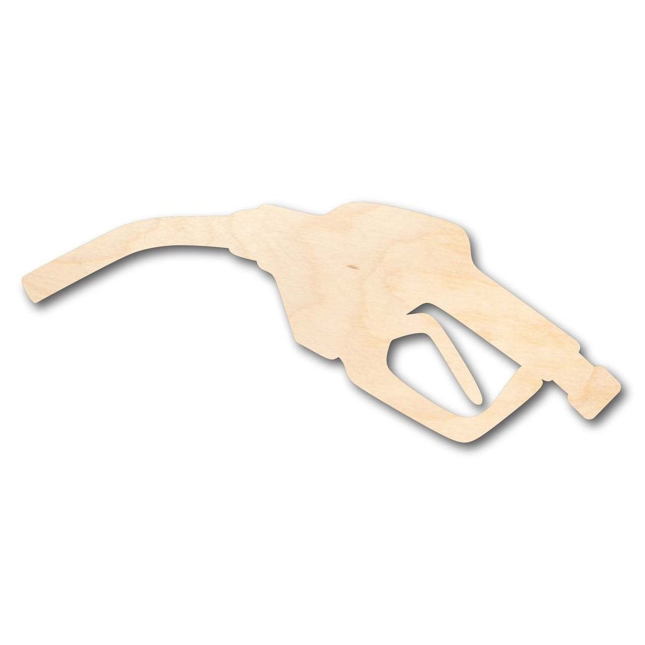 Unfinished Wooden Gas Fuel Shape - Craft - up to 24" DIY-24 Hour Crafts