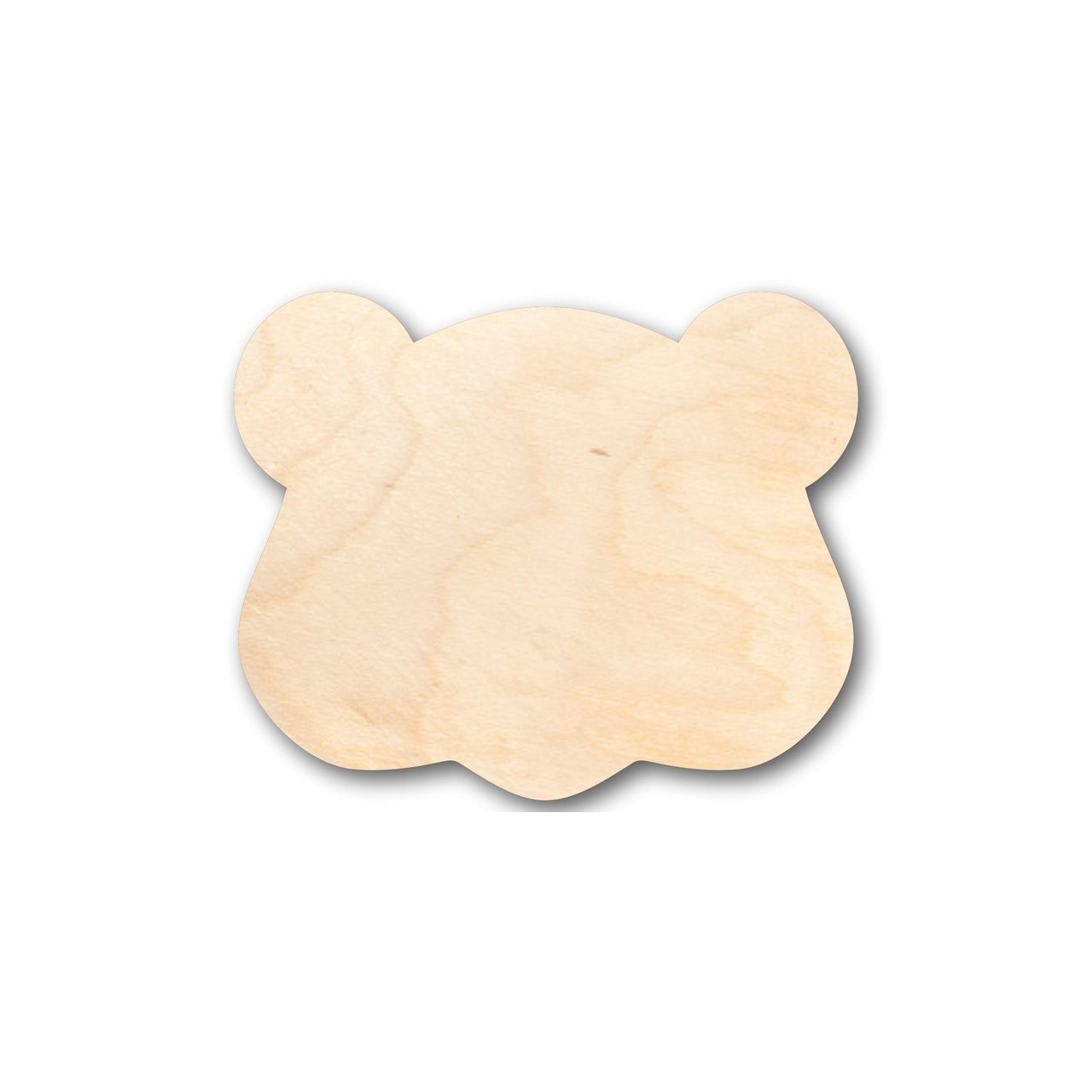 Unfinished Wooden Groundhog Head Shape - Groundhog's Day - Animal - Craft - up to 24" DIY-24 Hour Crafts