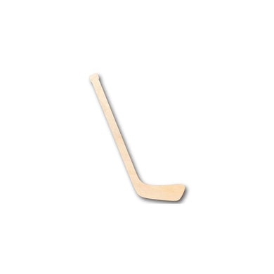 Unfinished Wooden Hockey Stick Shape - Sporting - Craft - up to 24