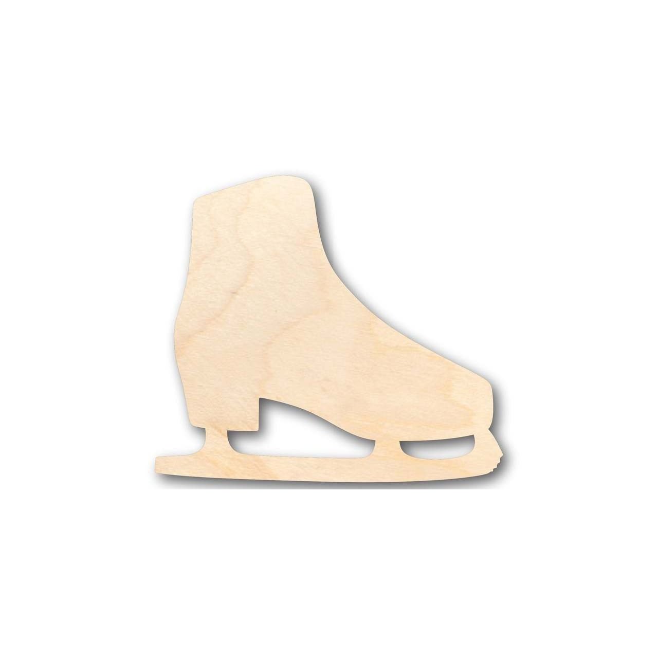 Unfinished Wooden Ice Skate Shape - Winter - Craft - up to 24" DIY-24 Hour Crafts