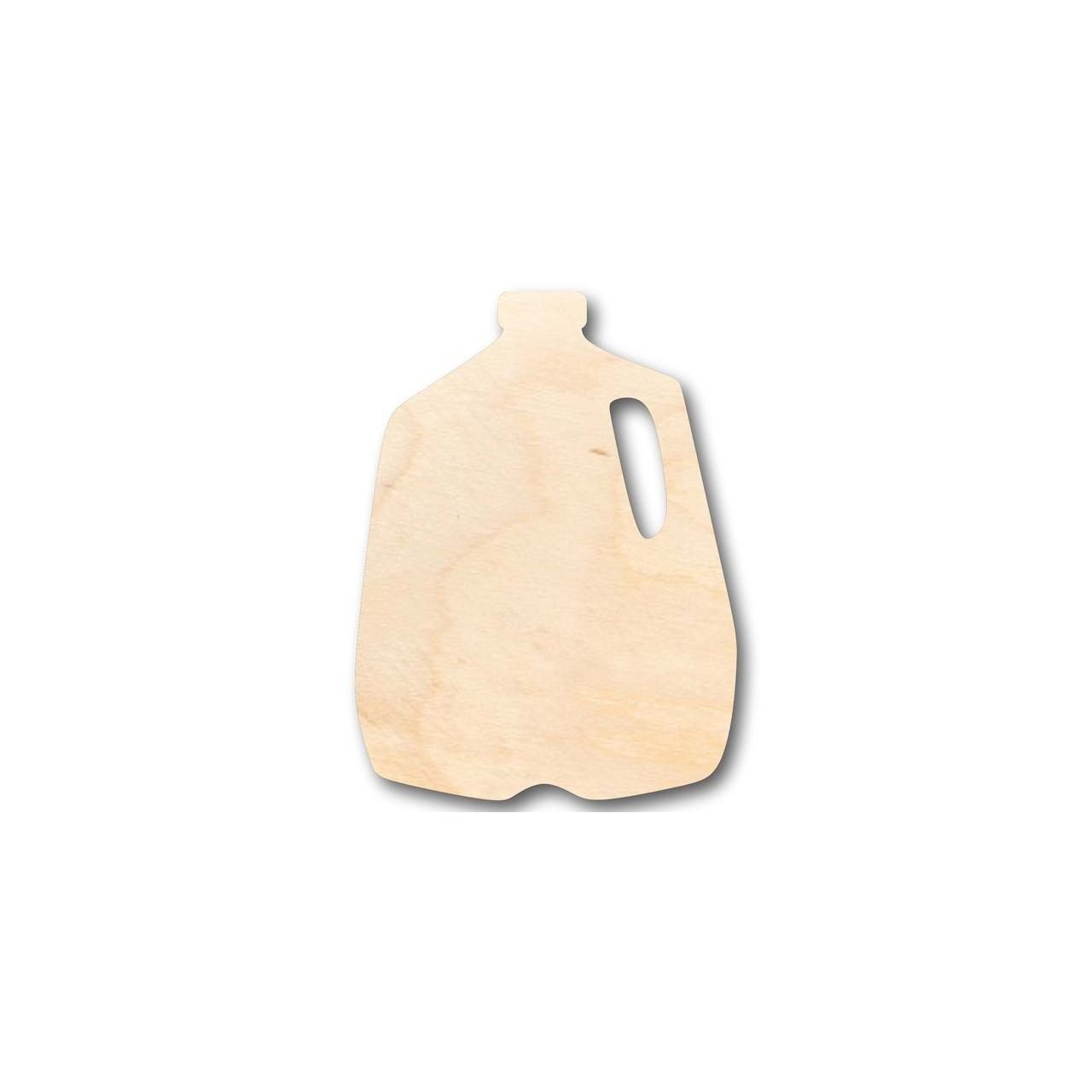 Unfinished Wooden Milk Jug Shape - Kitchen - Food - Craft - up to 24" DIY-24 Hour Crafts