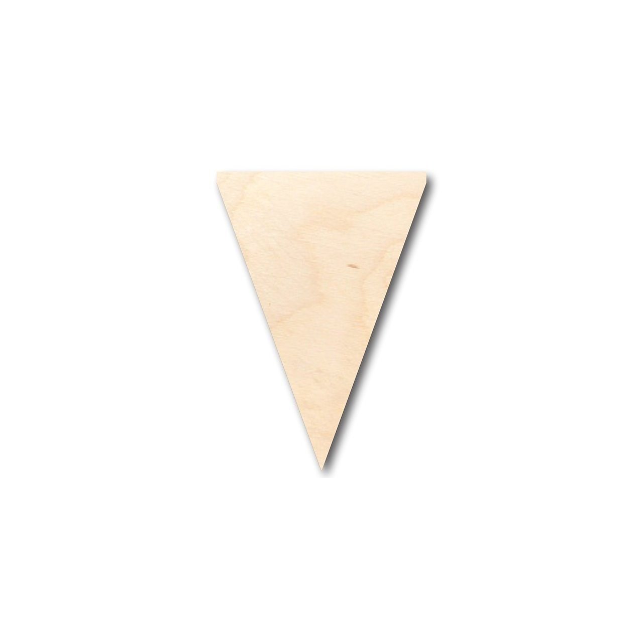 Unfinished Wooden Pennant Shape - School - Sports - Craft - up to 24" DIY-24 Hour Crafts