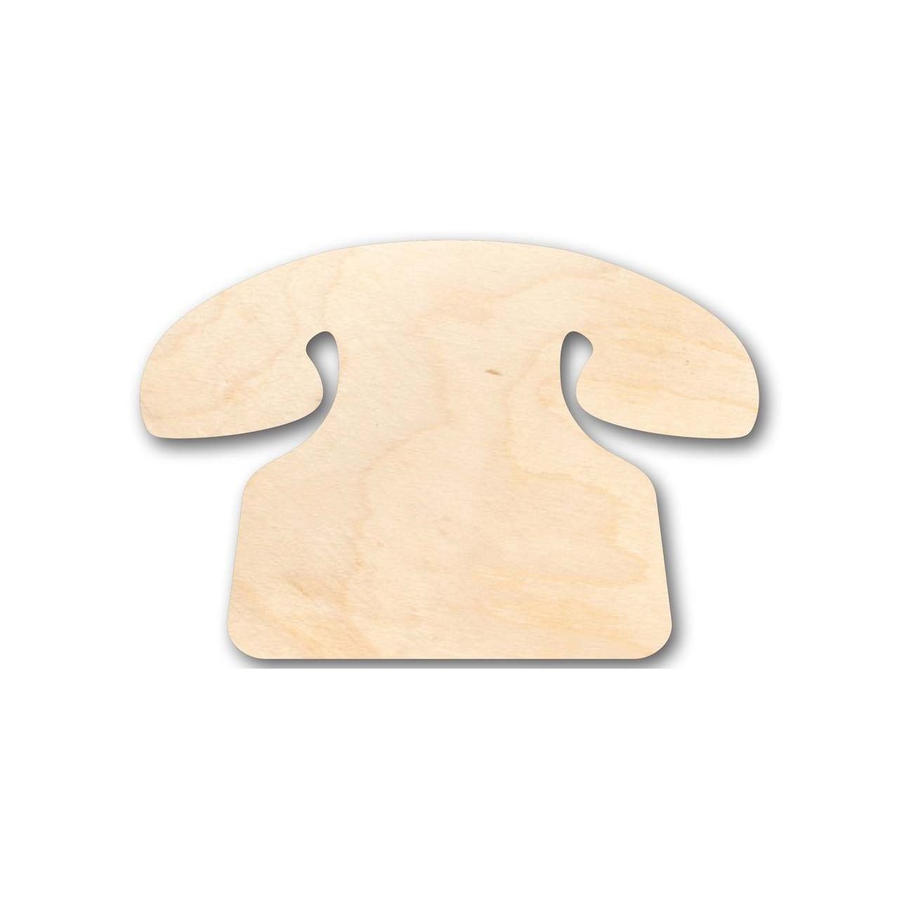 Unfinished Wooden Phone Shape - Craft - up to 24" DIY-24 Hour Crafts