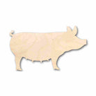 Unfinished Wooden Pig Sow Shape - Farm Animal - Craft - up to 24" DIY-24 Hour Crafts