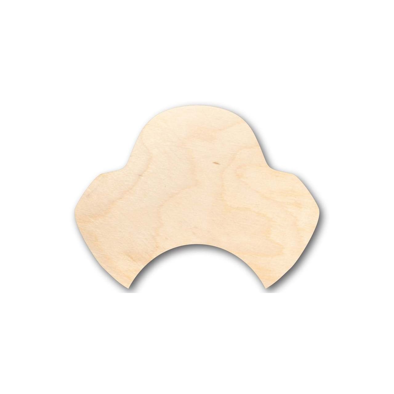 Unfinished Wooden Pirate Hat Shape - Pirates - Craft - up to 24" DIY-24 Hour Crafts
