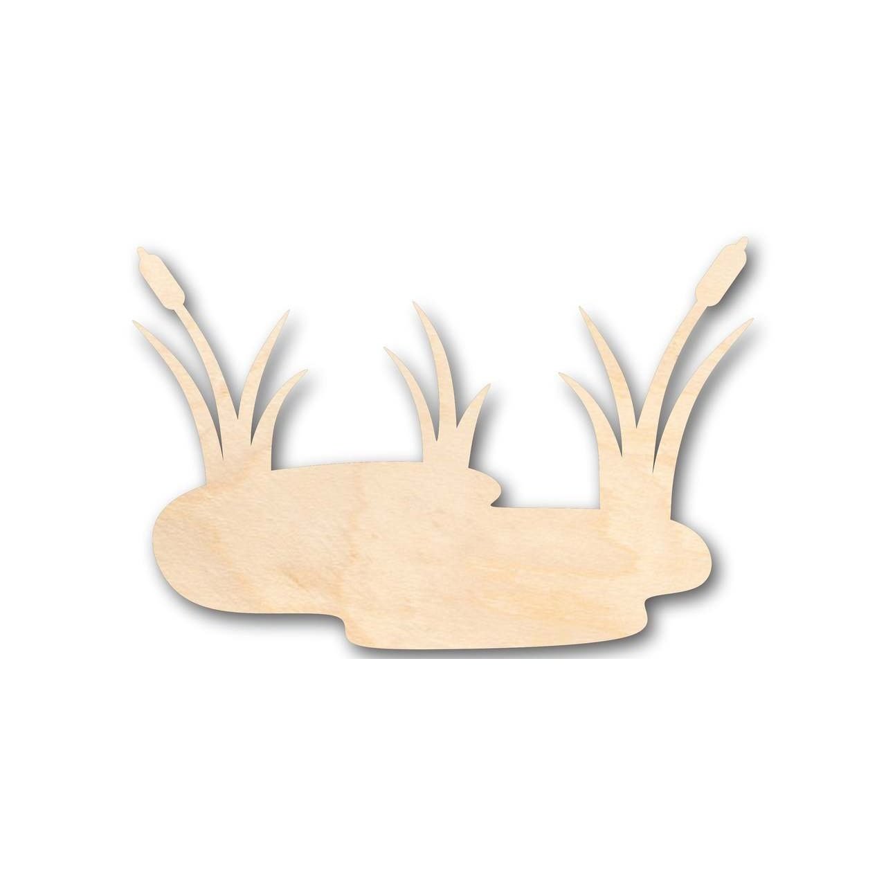 Unfinished Wooden Pond Shape - Nature - Craft - up to 24" DIY-24 Hour Crafts