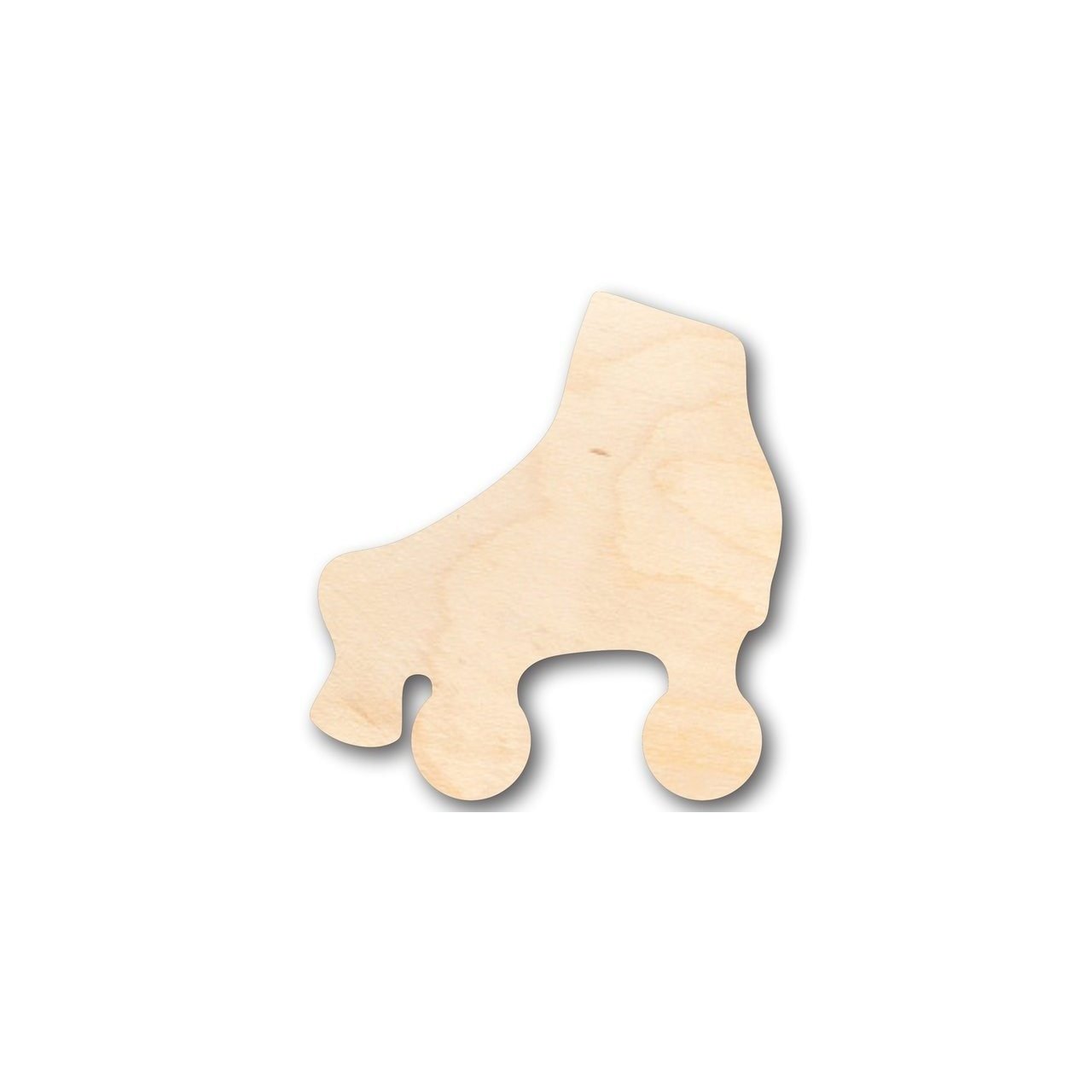 Unfinished Wooden Roller Skate Shape - Craft - up to 24" DIY-24 Hour Crafts