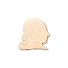 Unfinished Wooden Shakespeare Shape - Literature - History - Craft - up to 24" DIY-24 Hour Crafts