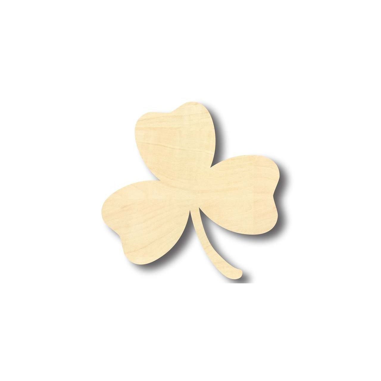 Unfinished Wooden Shamrock Shape - St Patrick's - Craft - up to 24" DIY-24 Hour Crafts