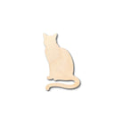Unfinished Wooden Sitting Cat Shape - Animal - Pet - Craft - up to 24" DIY-24 Hour Crafts