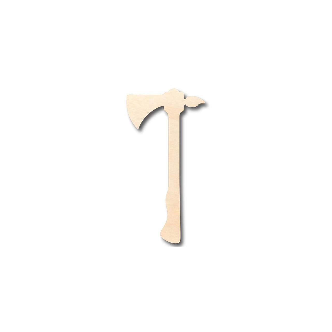 Unfinished Wooden Tomahawk Shape - Native American - Western - Craft - up to 24" DIY-24 Hour Crafts