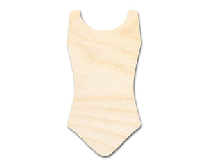 Unfinished Wood Swimsuit Shape | Craft Cutout | up to 36" DIY