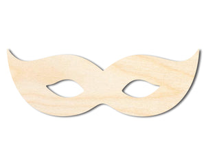 Unfinished Wood Mardi Gras Mask Shape | New Orleans | DIY Craft Cutout | up to 46" DIY