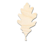Load image into Gallery viewer, Unfinished Wood Oak Leaf Shape - Fall - Craft - up to 24&quot; DIY

