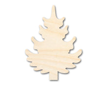 Load image into Gallery viewer, Bigger Better | Unfinished Wood Pine Tree Shape |  DIY Craft Cutout
