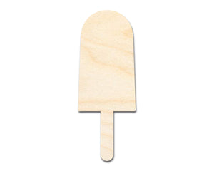 Unfinished Wood Summer Popsicle Shape | Ice Cream | Food | Craft Cutout | up to 24" DIY