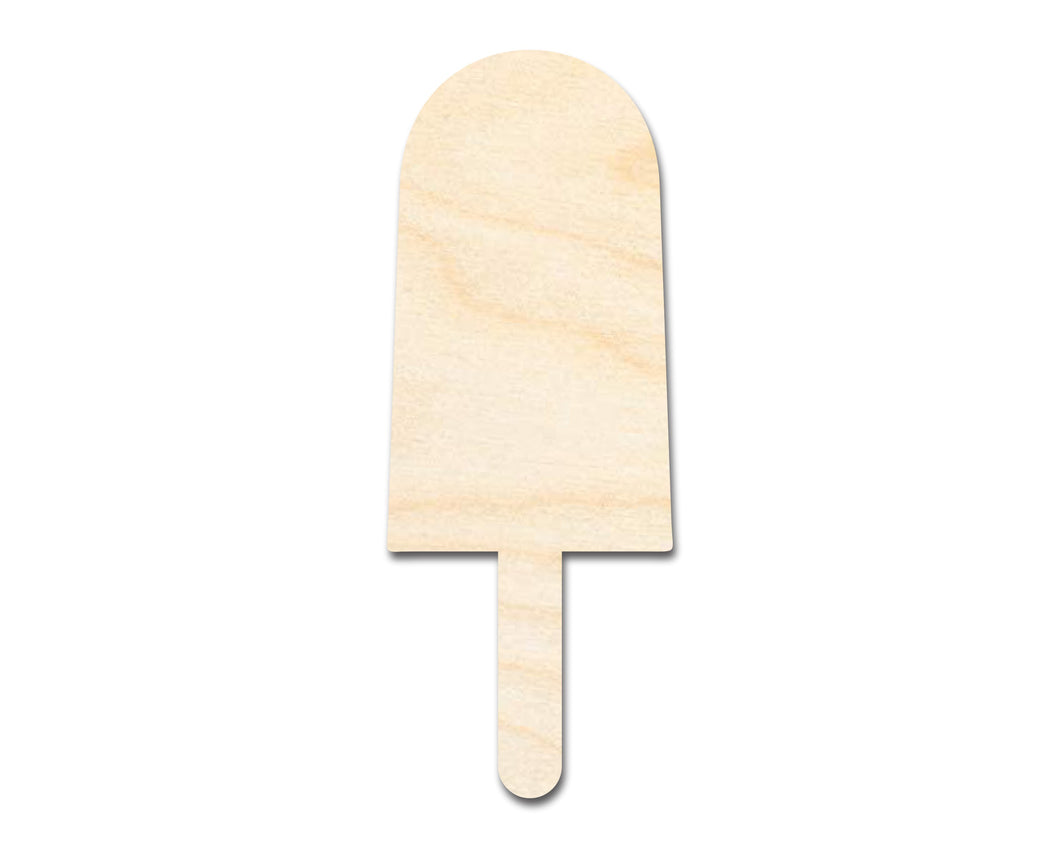 Bigger Better | Unfinished Wood Summer Popsicle Shape | DIY Craft Cutout |