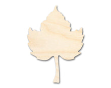 Load image into Gallery viewer, Unfinished Wood Pumpkin Leaf Shape - Fall - Craft - up to 24&quot; DIY
