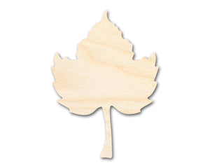Unfinished Wood Pumpkin Leaf Shape - Fall - Craft - up to 24" DIY
