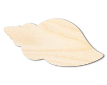 Load image into Gallery viewer, Bigger Better | Unfinished Wood Seashell Shape | DIY Craft Cutout |
