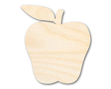 Load image into Gallery viewer, Bigger Better | Unfinished Wood Red Delicious Apple Shape |  DIY Craft Cutout
