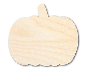 Unfinished Wood Pumpkin Silhouette - Craft- up to 46" DIY