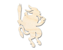 Load image into Gallery viewer, Unfinished Wood Krampus Shape | Craft Cutout | up to 36&quot; DIY
