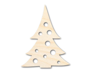 Unfinished Wood Christmas Tree Shape | Craft Cutout | up to 36" DIY