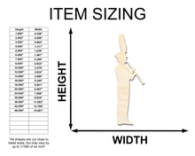 Load image into Gallery viewer, Unfinished Marching Band Shape | Craft Cutout | up to 46&quot; DIY
