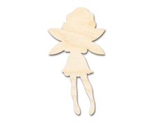 Load image into Gallery viewer, Unfinished Wood Fairy Shape | Craft Cutout | up to 36&quot; DIY
