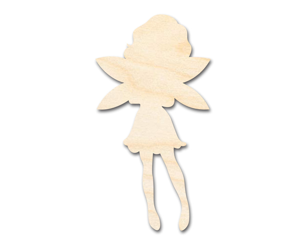 Unfinished Wood Fairy Shape | Craft Cutout | up to 36