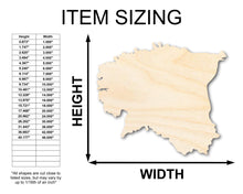 Load image into Gallery viewer, Unfinished Wood Estonia Country Shape - European Craft - up to 36&quot; DIY
