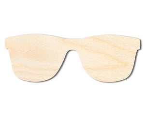 Bigger Better | Unfinished Wood Sunglasses Silhouette | DIY Craft Cutout |