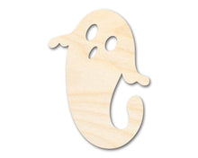 Load image into Gallery viewer, Unfinished Wood Ghost Shape | Craft Cutout | up to 36&quot; DIY
