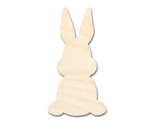 Unfinished Sitting Bunny Shape | Easter | DIY Craft Cutout | up to 46" DIY