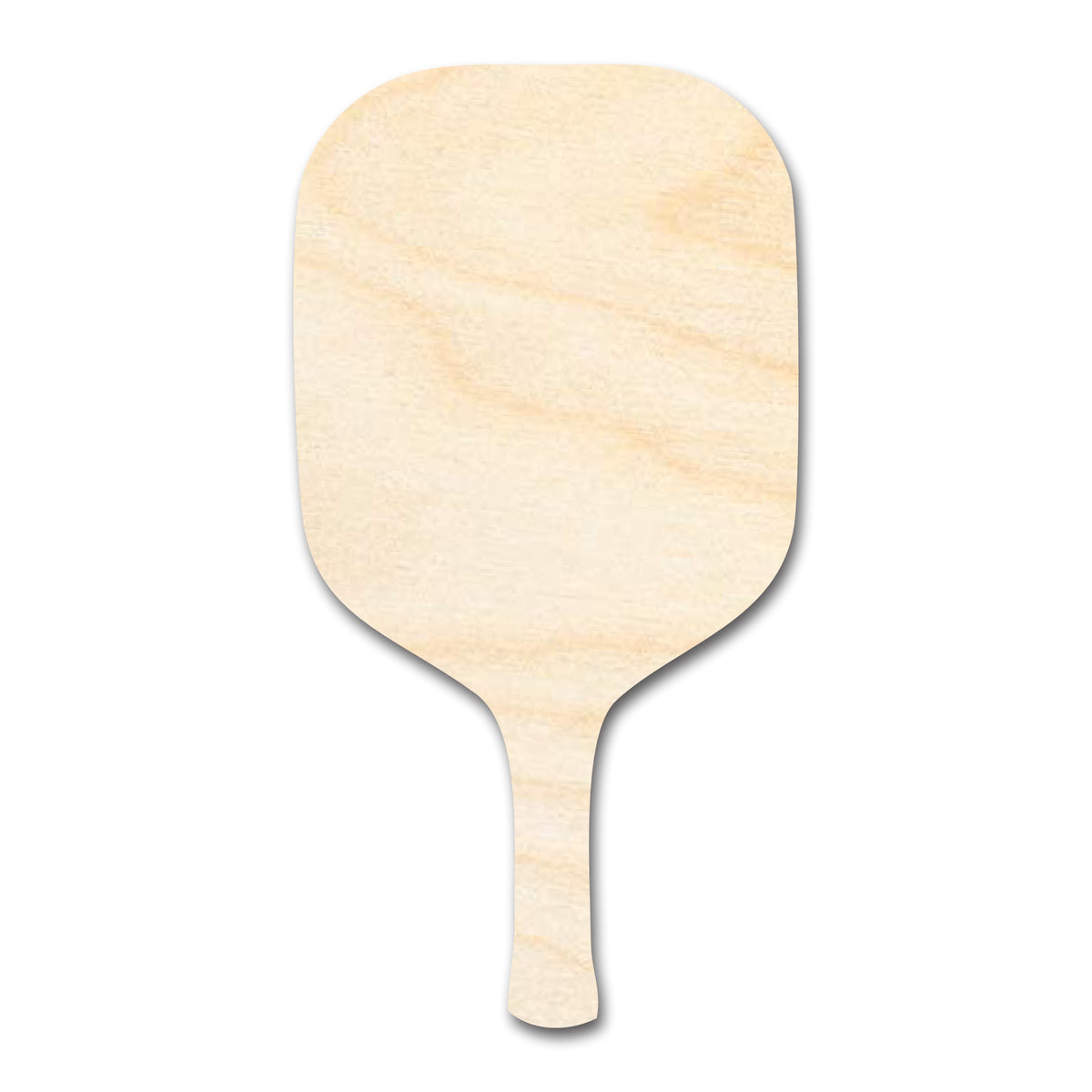 Unfinished Pickleball Paddle Shape | DIY Craft Cutout | up to 46
