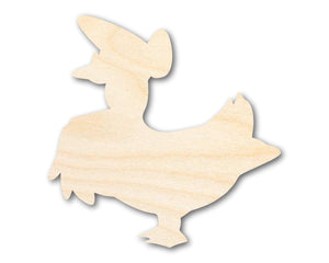 Unfinished Mother Goose Wood Cutout Shape | DIY Craft Cutout | up to 46" DIY